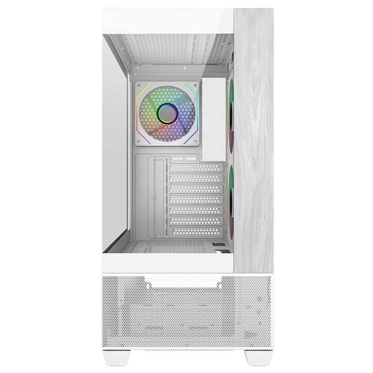 Cooler Master ARGB PC case for desktop computer builds and component installation