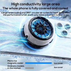 Memo Cx-03 Magnetic Phone Cooler with Wireless Charging