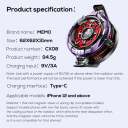MEMO CX08 Pro 15W Hight Power Gaming Phone Cooler Type C Mobile Phone Cooling Fan