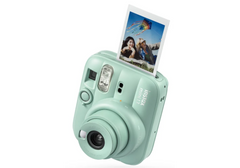 FUJIFILM instax mini 13 Instant Film Camera, 2"x3" Instant Prints, Dual Self-Timer 2s/10s, Close-Up Selfie Mode with Mirror, Automatic Exposure, Includes Camera Angle Strap & AA Batteries (green)