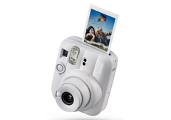 FUJIFILM instax mini 13 Instant Film Camera, 2"x3" Instant Prints, Dual Self-Timer 2s/10s, Close-Up Selfie Mode with Mirror, Automatic Exposure, Includes Camera Angle Strap & AA Batteries (white)