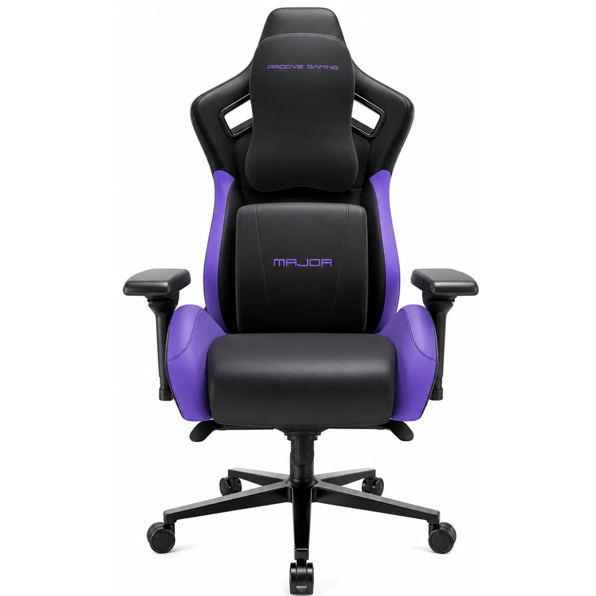 Proove Gaming Major Gaming Chair with 8D Armrests – Black/Purple