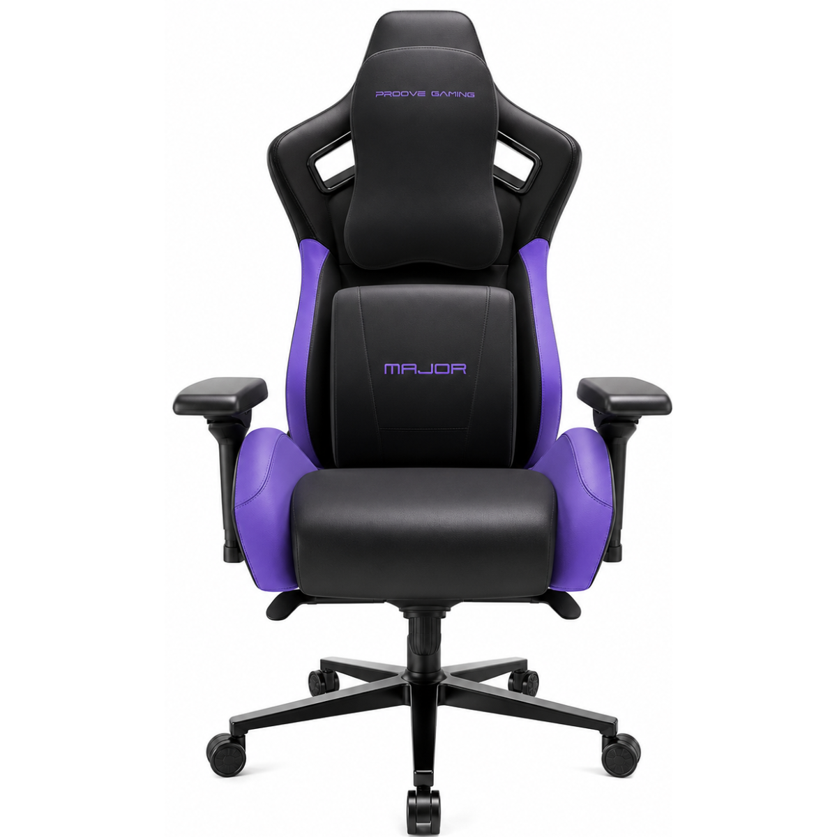 Proove Gaming Major Gaming Chair with 8D Armrests – Black/Purple
