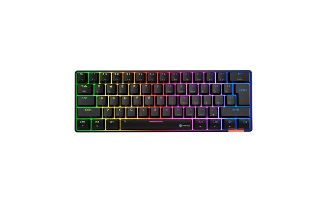Meetion Mk005 Hestia Rgb 60% Mechanical Wired Gaming Keyboard Black