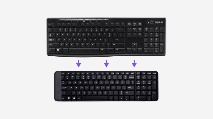 Logitech Mk220 Compa Wireless Keyboard & Mouse Set For Windows Unifying Usb Receiver 24 Month Battery Black Logitech Mk220 Compa Wireless Keyboard & Mouse Set For Windows Unifying Usb Receiver 24 Month Battery Black