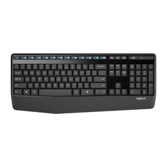 Logitech MK345 with Palm Rest and Comfortable Wireless Keyboard and Mouse Combo - Graphite