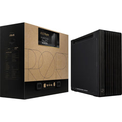 Asus Proart Pa401 Wood Edition Metal Panel, 2x 160mm Pre Installed Fans, Up To 240mm Radiator & 5x Fan Support, Removable Dust Filters, Black - CompuMe