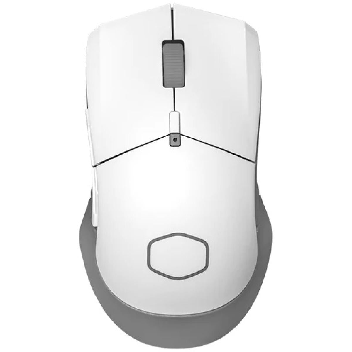 Cooler Master MM311 Wireless (2.4GHz) Gaming Mouse, Lightweight 77g with AA battery included, 10K DPI Optical Sensor - Matte White