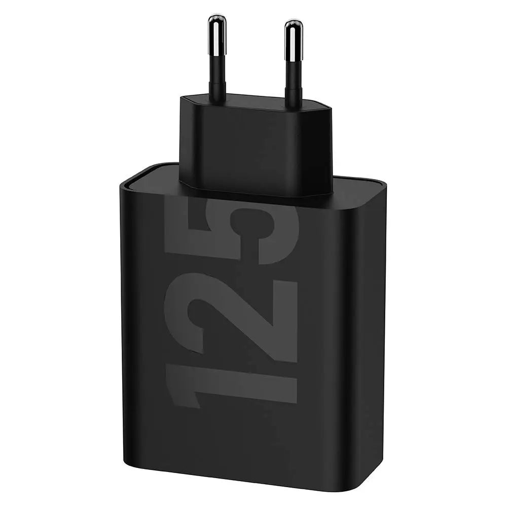 MOTOROLA TURBOPOWER 125W DUO ADAPTER USB-C GAN SUPER FAST CHARGING