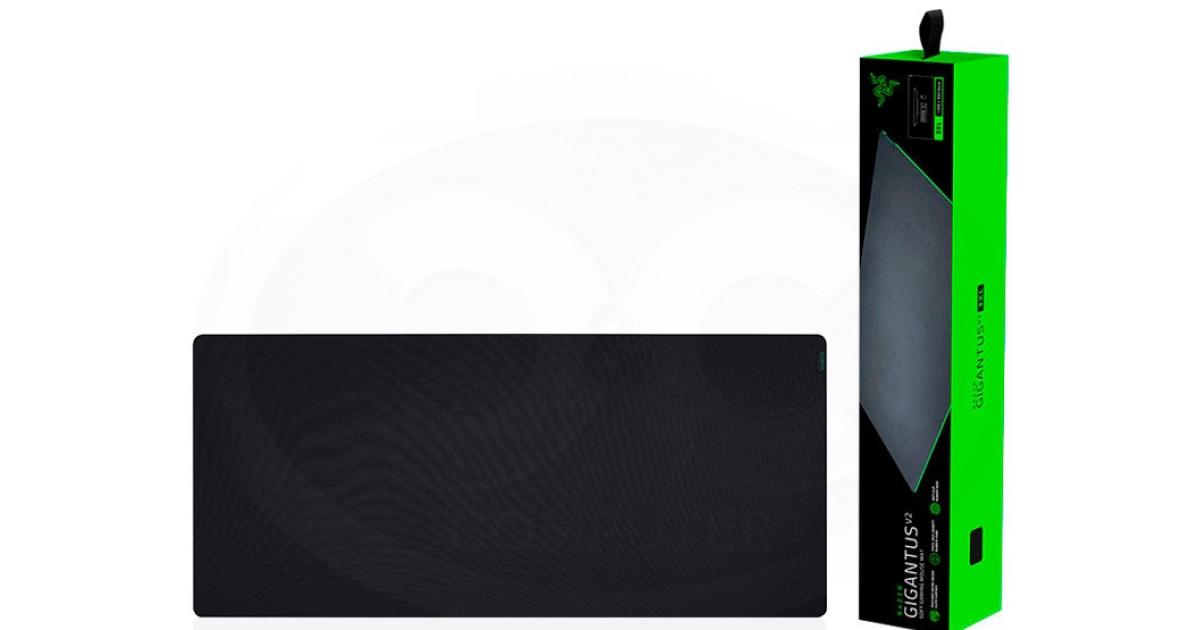 Razer Gigantus V2 Cloth Gaming Mouse Pad (3XL) Thick High-Density Foam, Non-Slip Base Black w/ Non-Slip Base (940 X 410 X 4 mm)