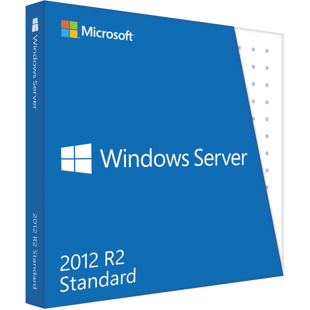 Microsoft Windows Server Standard 2012 R2 Microsoft Windows Server Standard 2012 R2