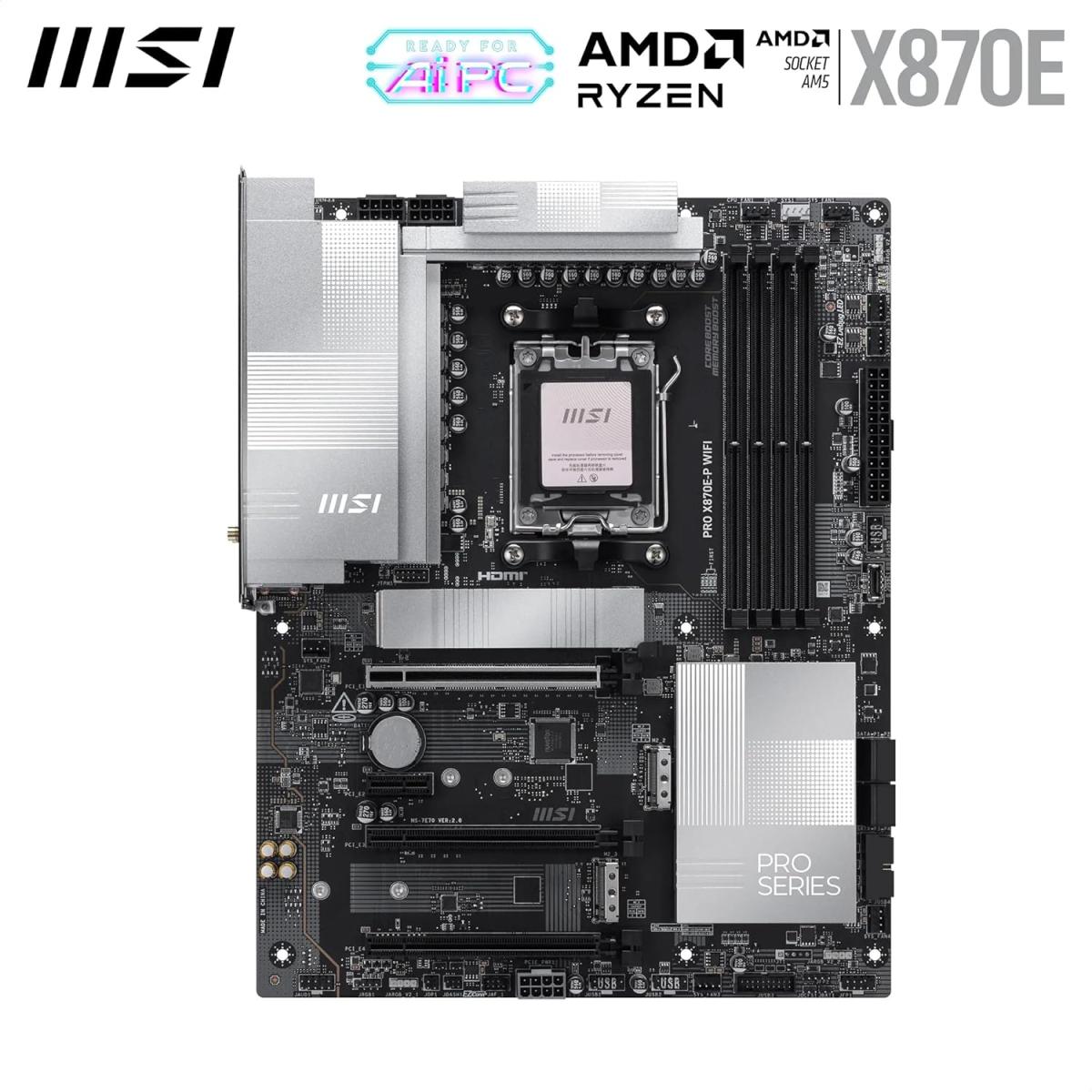 MSI Wi - Fi PCIe processor for desktop computer builds