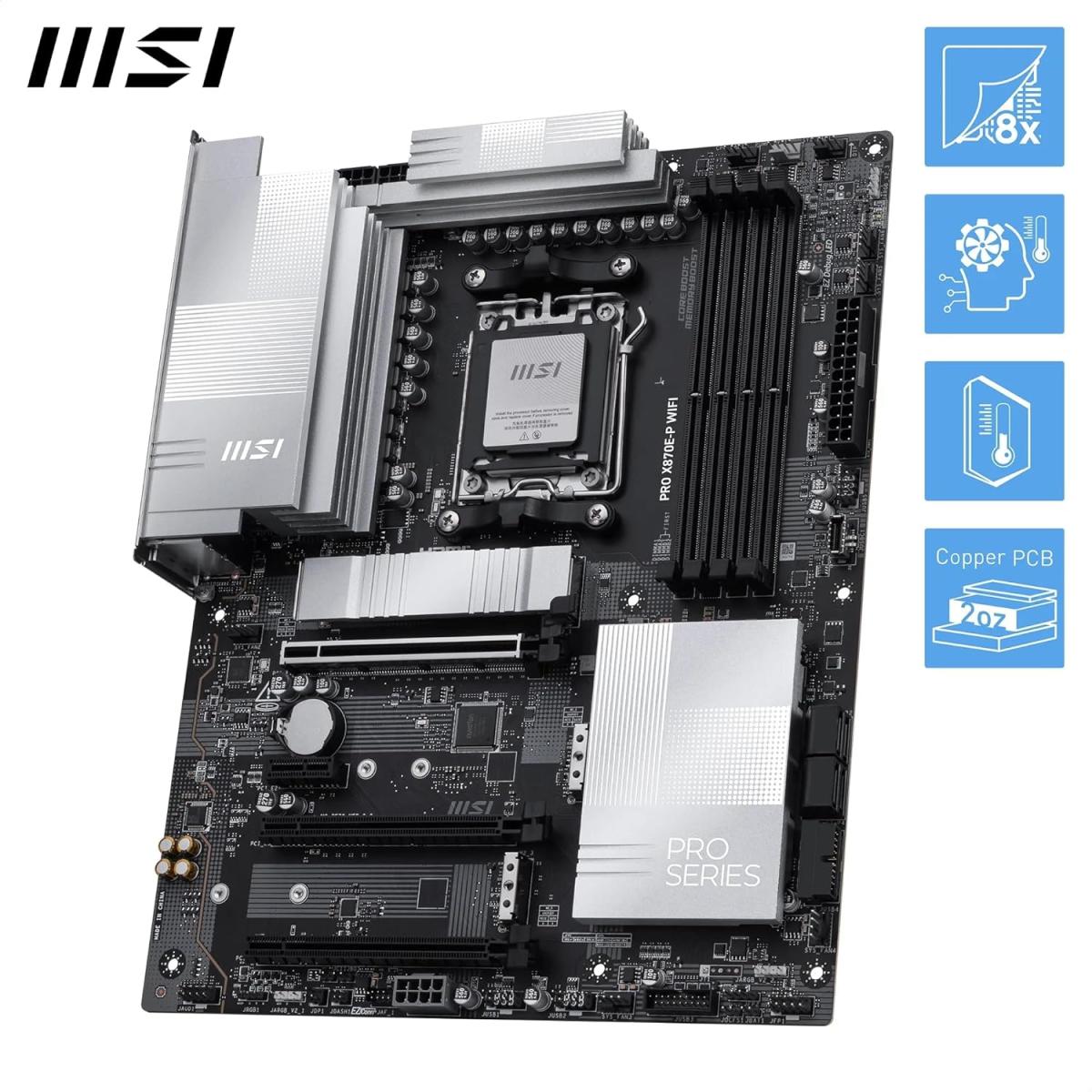 MSI Wi - Fi PCIe processor for desktop computer builds