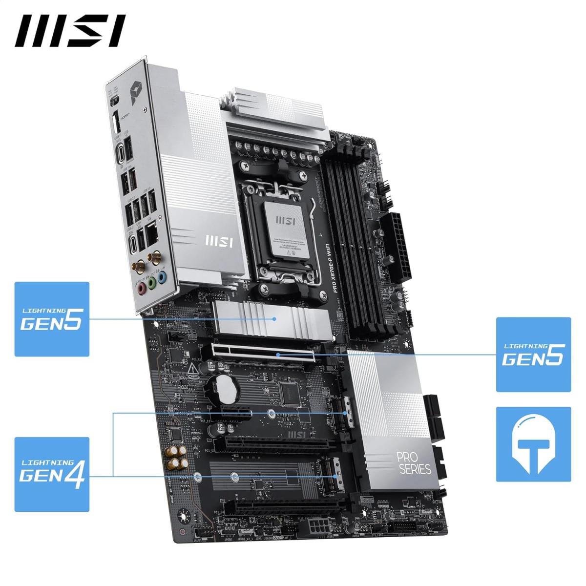 MSI Wi - Fi PCIe processor for desktop computer builds
