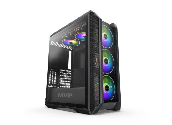Huntkey MVP Destiny Empty Gaming PC Case without Fans -White