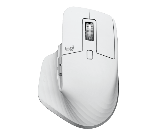 Logitech MX MASTER 3S Wireless Mouse for Mac - White