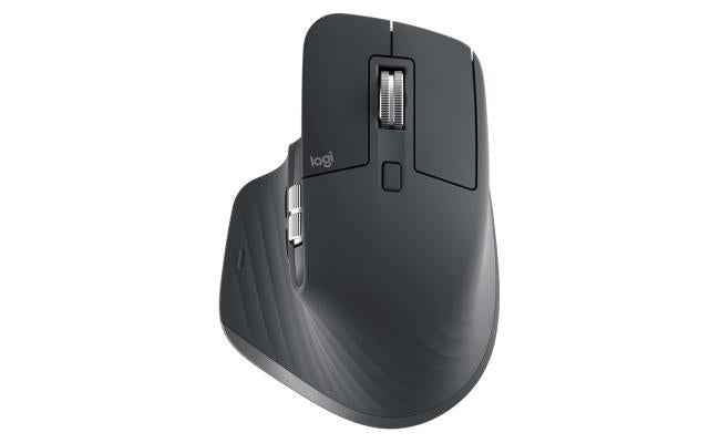 Logitech MX Master 3S Performance Wireless (Bluetooth & 2.4GHz Logi Bolt USB) Up To 8000DPI, Countless Customization ,Ultra Quiet Mouse - Graphite