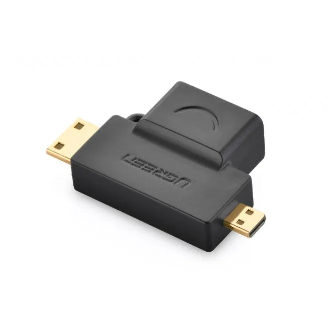 Ugreen 20144 Micro Hdmi And Mini Hdmi To Hdmi Female Adapter