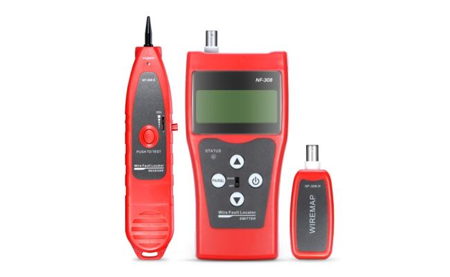 Network Nf 308 Telephone Audio Cable Length Tester Remote Identifier with cameras & recorders