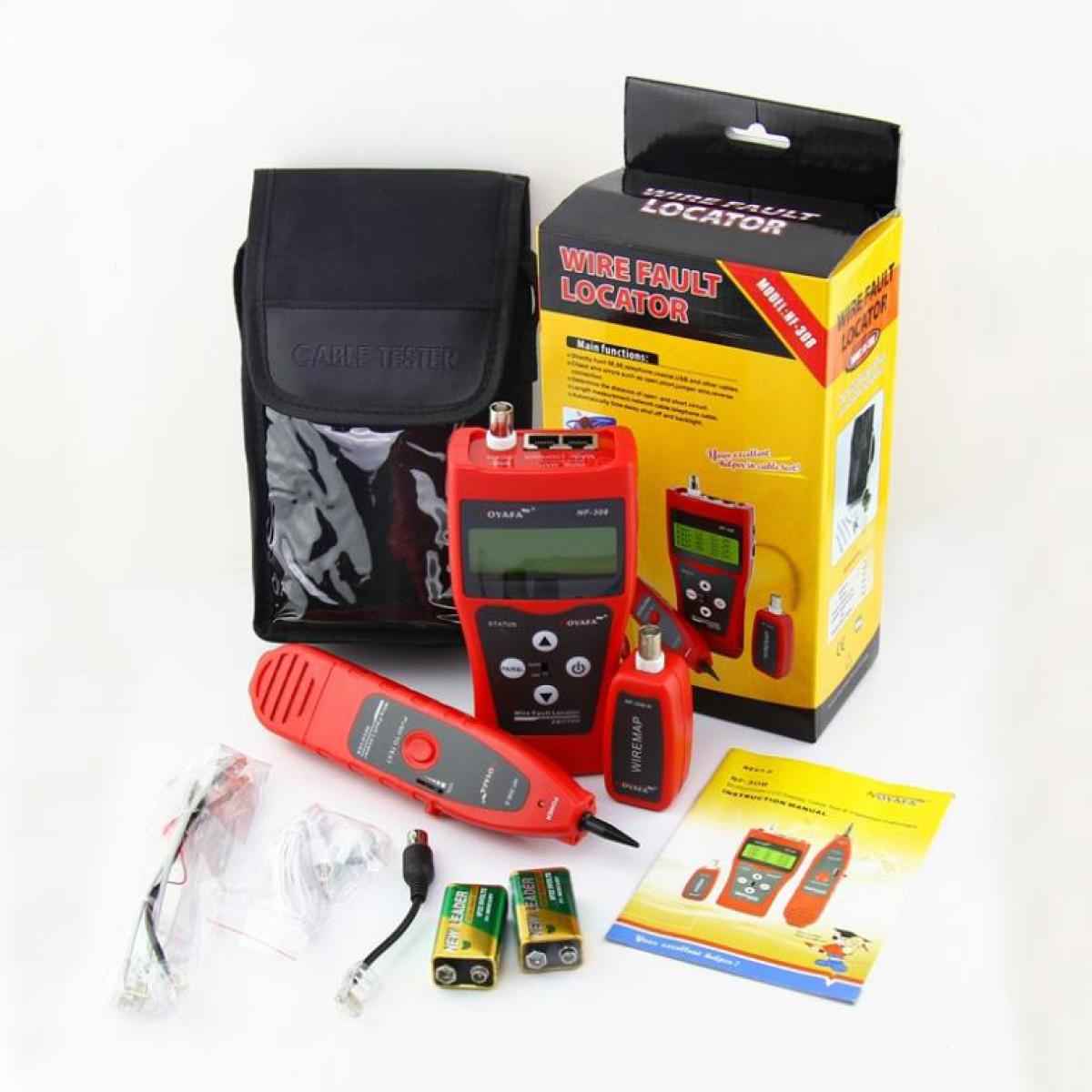 Network NF-308 Telephone Audio Cable Length Tester Remote Identifier