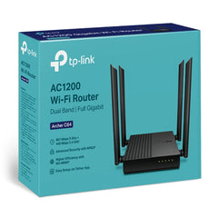 TP-LINK ARCHER C64 AC1200 WIRELESS MU-MIMO WIFI GIGABIT ROUTER