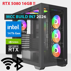 MCC IN7-26 - MIDAS Gaming PC Build || Intel Core i9-14900KF 24-Core - GeForce RTX 5080 16G GDDR7 Graphics Card