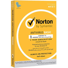 Norton by Symantec Antivirus Basic for Windows PC & Laptops 1 Device - 12 Months (Activation Key Card)