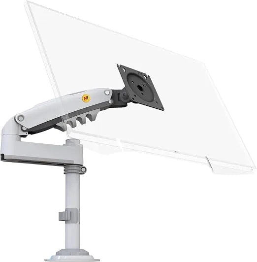 NORTH BAYOU H100 MONITOR STAND FOR 22-35-inch MONITORS - WHITE