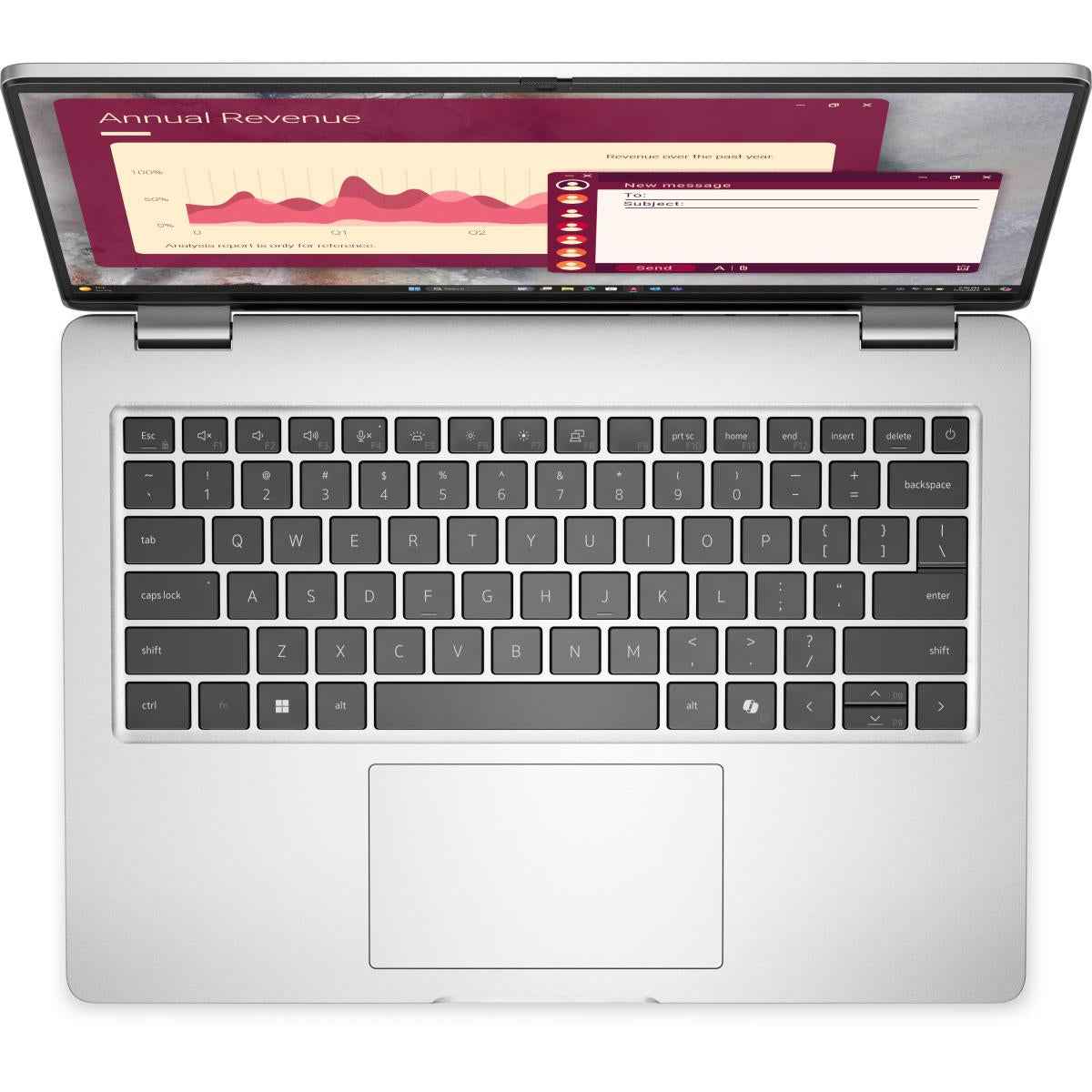 Dell Pro 14, Metallic Finish Laptop, 16" FHD+ IPS, Intel Core Ultra 5 processor 225U, 16GB DDR5, 512GB M.2 NVMEe SSD, Intel Integrated Graphics - Platinum Silver (3 Years Warranty)