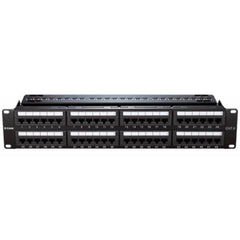 D-Link NPP-C61BLK481 Cat6 UTP Loaded 48 Port Patch Panel