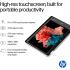 HP NVMe PCIe laptop for portable computing