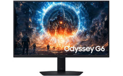 SAMSUNG Odyssey G6 (G60F) 27" IPS QHD 2K 350hz 1MS HDR 400 NVIDIA G-Sync Compatible HDMI 2.1 w/ Adjustable Stand , Black