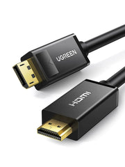 Ugreen 10204 Displayport 1.2 To Hdmi Cable 4k30hz Fhd120hz – 5m