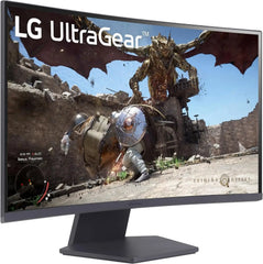 Lg 27gs60qc B 27 Inch Ultragear Qhd 2k 180hz 1ms Amd Freesync Hdr10 1000r Curved Gaming Monitor