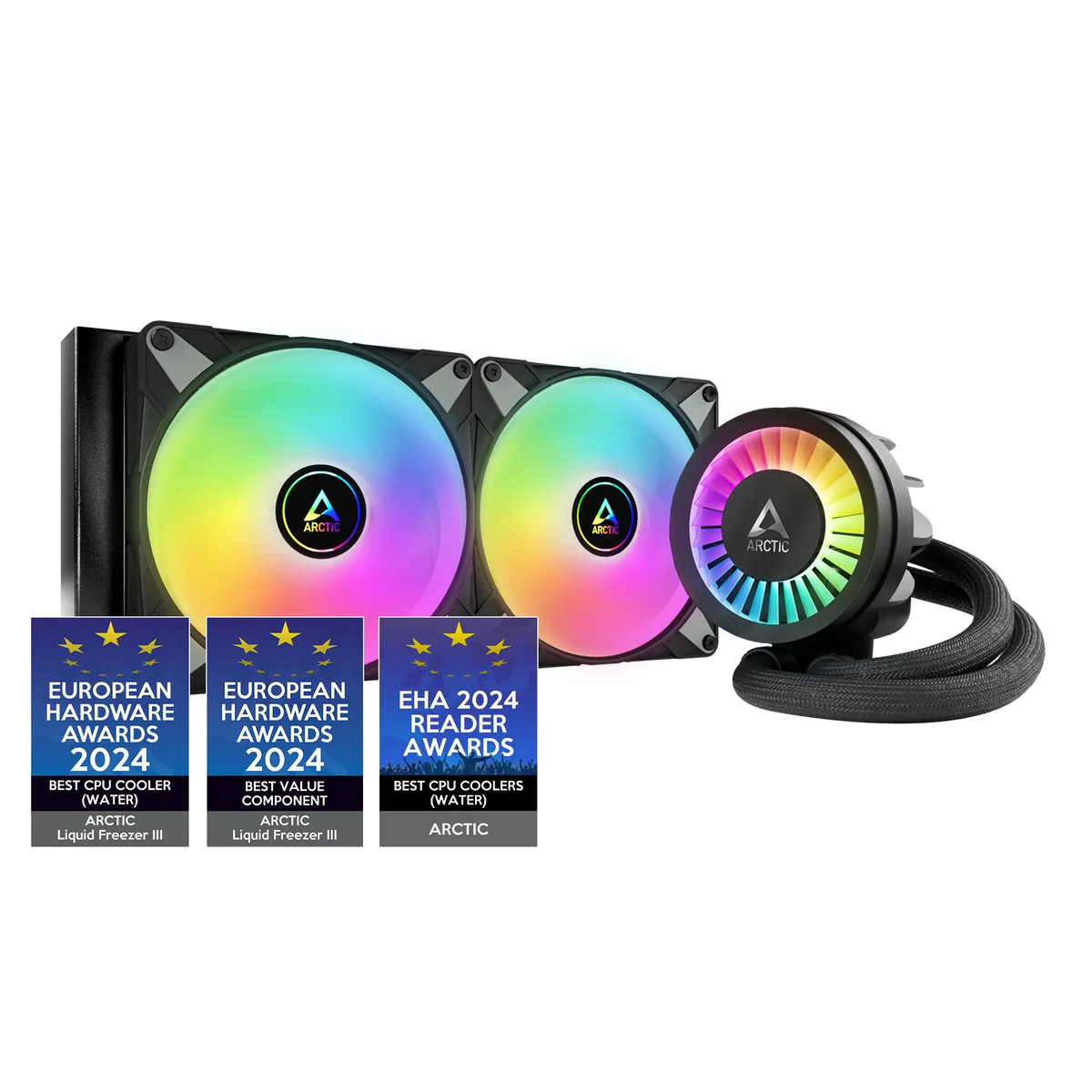 ARCTIC Liquid Freezer III 280 A-RGB All-in-One CPU LIQUID COOLER - Black