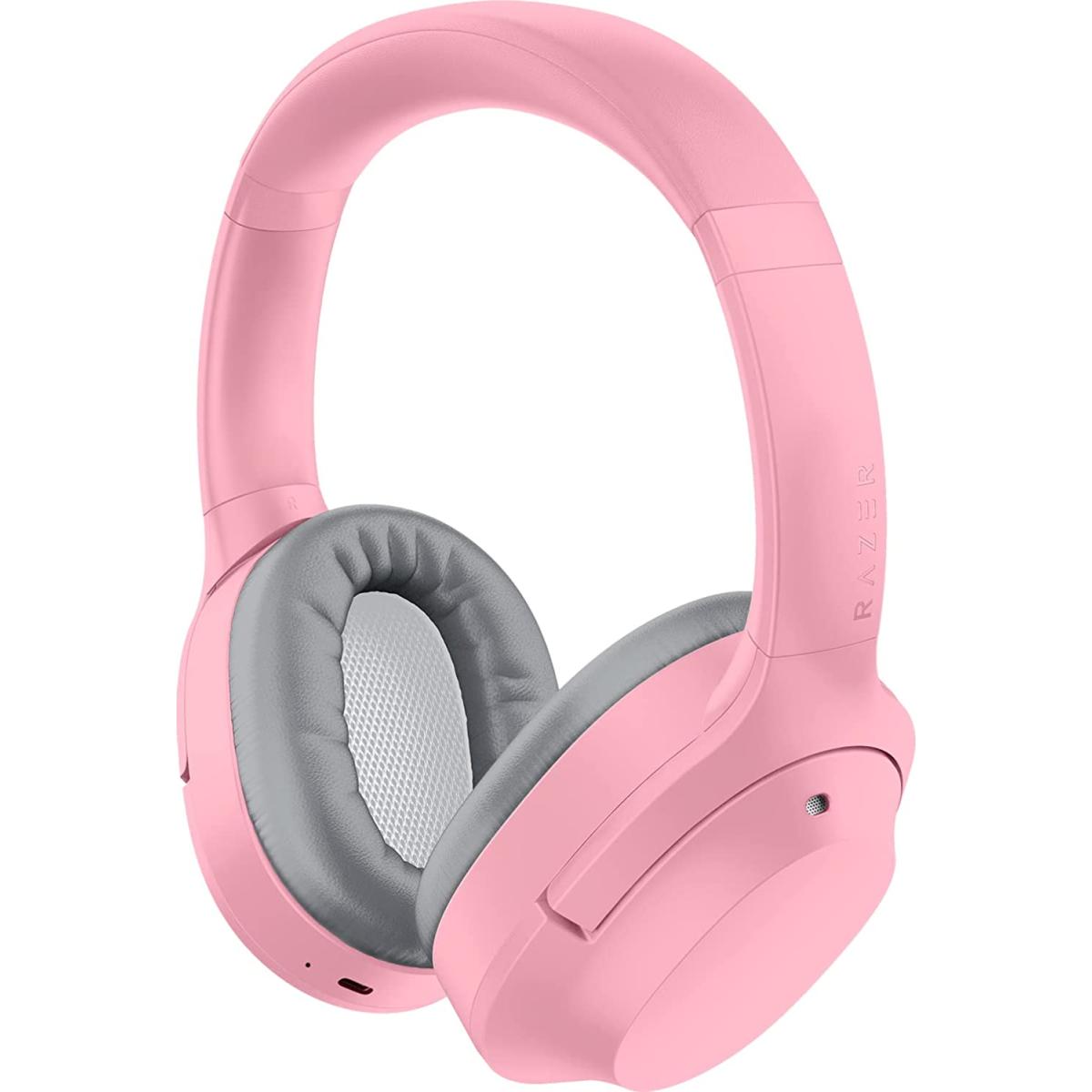 Razer Opus X Quartz - Bluetooth 5.0, Active Noise Cancellation (ANC) Technology, 60ms Low Latency, Frequency 20 Hz to 20 kHz Headset - Pink Razer Opus X Quartz - Bluetooth 5.0, Active Noise Cancellation (ANC) Technology, 60ms Low Latency, Frequency 20 Hz to 20 kHz Headset - Pink