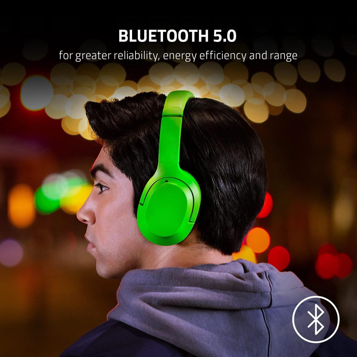 Razer Opus X Quartz - Bluetooth 5.0, Active Noise Cancellation (ANC) Technology, 60ms Low Latency, Frequency 20 Hz to 20 kHz Headset - Pink Razer Opus X Quartz - Bluetooth 5.0, Active Noise Cancellation (ANC) Technology, 60ms Low Latency, Frequency 20 Hz to 20 kHz Headset - Pink