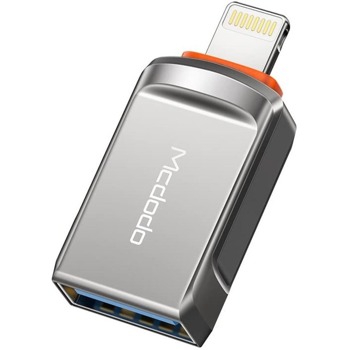 Mcdodo Ot 8600 Usb A 3.0 To Lightning Fast Transmission Otg Adapter For I Phone, I Pad, I Pod Devices (lightening) Mcdodo Ot 8600 Usb A 3.0 To Lightning Fast Transmission Otg Adapter For I Phone, I Pad, I Pod Devices (lightening)