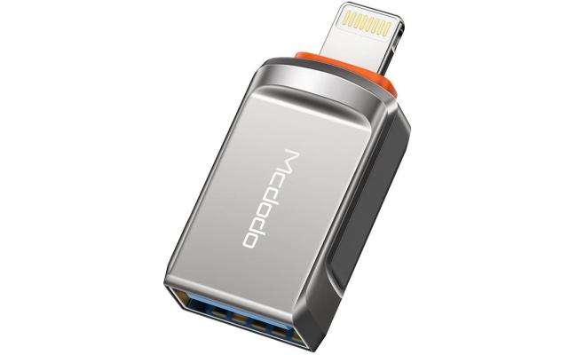 Mcdodo Ot 8600 Usb A 3.0 To Lightning Fast Transmission Otg Adapter For I Phone, I Pad, I Pod Devices (lightening) Mcdodo Ot 8600 Usb A 3.0 To Lightning Fast Transmission Otg Adapter For I Phone, I Pad, I Pod Devices (lightening)