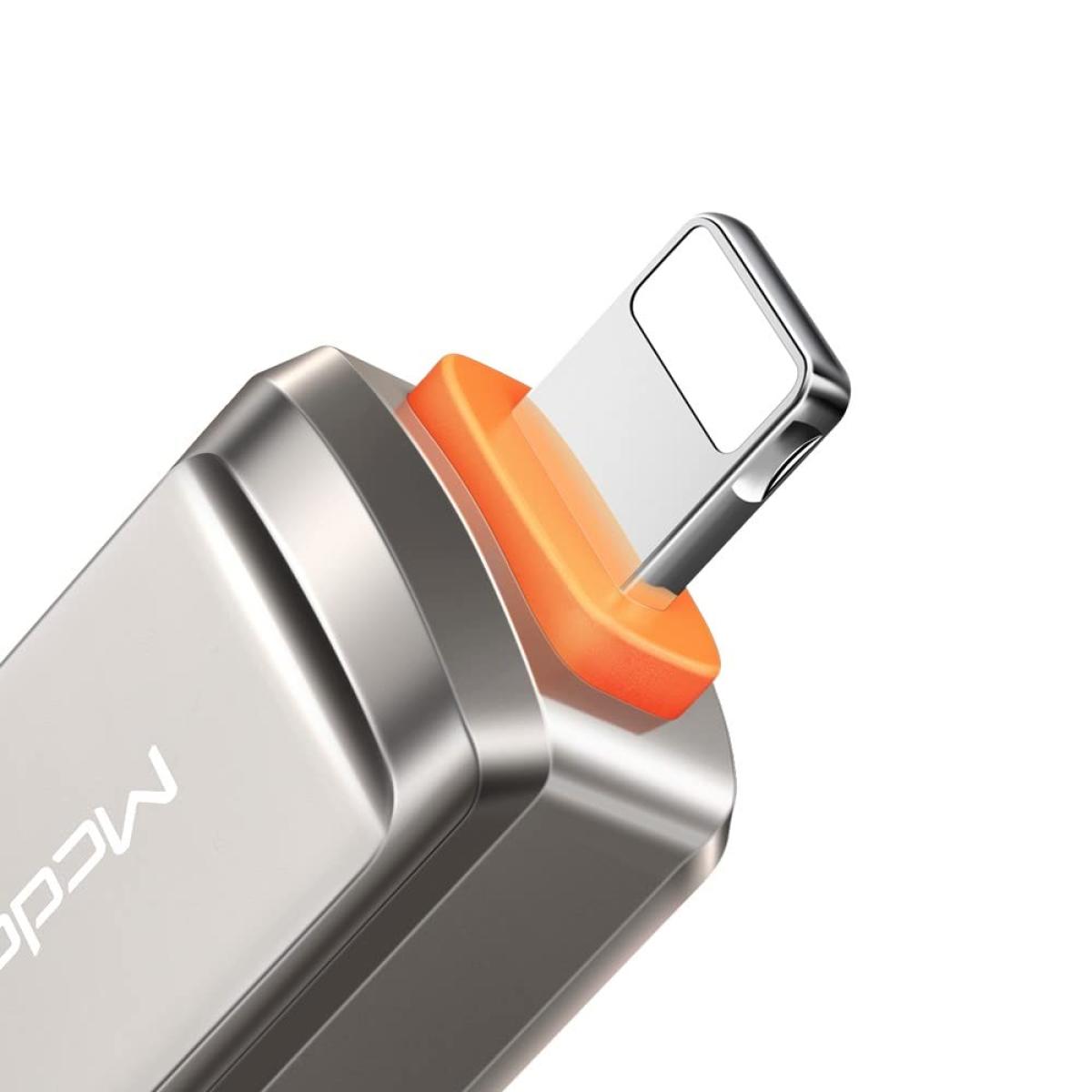 Mcdodo Ot 8600 Usb A 3.0 To Lightning Fast Transmission Otg Adapter For I Phone, I Pad, I Pod Devices (lightening) Mcdodo Ot 8600 Usb A 3.0 To Lightning Fast Transmission Otg Adapter For I Phone, I Pad, I Pod Devices (lightening)