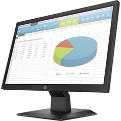 Hp P204 19.5" Hd+ Led Displa Flat 60hz Display Port & Hdmi & Vga Interface Black - CompuMe