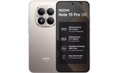 Xiaomi Redmi Note 15 Pro – 120Hz AMOLED Display, 200MP OIS Camera, 12GB RAM, 512GB Storage, 6500mAh Battery , Titanium
