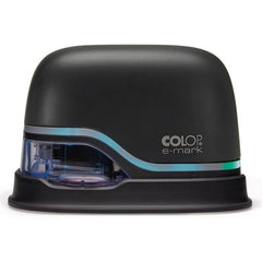 Colop E Mark Plus Mobile Color Ink Printer For Barcodes, Qr Codes, Numbering & Date Battery Life Of 5 Hours W/ Wifi & Usb Interface Black