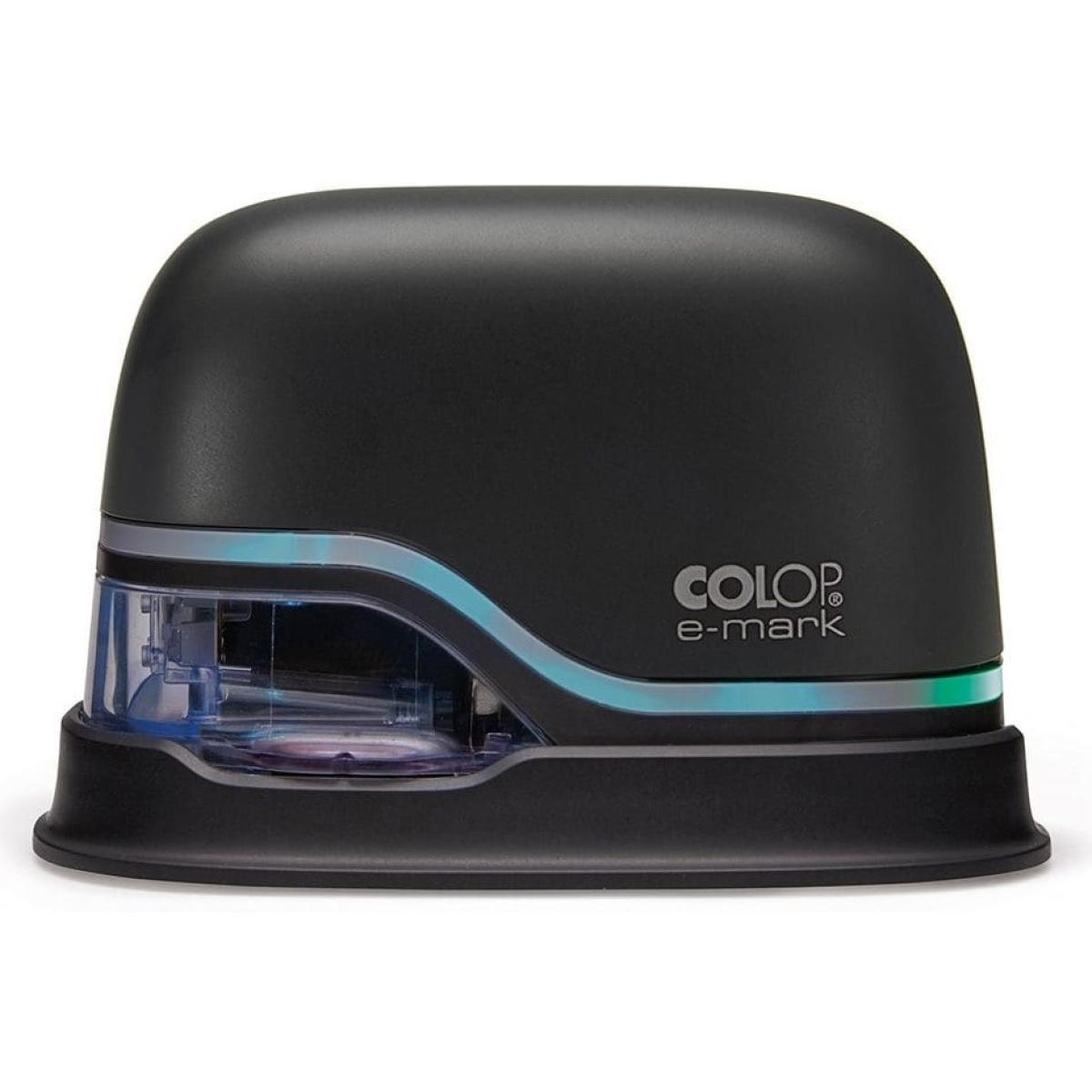 Colop E-Mark Plus Mobile Color Ink Printer For Barcodes, QR-codes, Numbering & Date Battery Life of 5 hours w/ WIFI & USB Interface - Black
