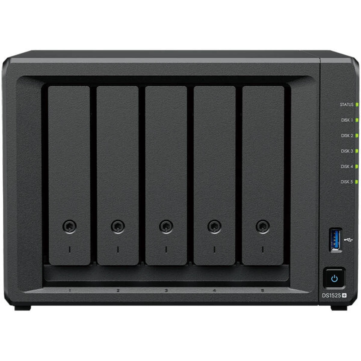 Synology DiskStation DS1525neo+ 5-Bay Diskless NAS Server w/ AMD Ryzen V1500B 8-Core CPU & 4GB DDR4 RAM