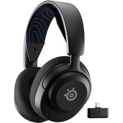 Steelseries Aris Nova 5p Wireless Multi System Gaming Headset Neodymium Magnetic Drivers 100+ Audio Presets 60 Hr Battery 2.4ghz Or Bt Clearcast Gen2.x Mic Ps5, Ps4, Pc, Switch, Mobile , Black