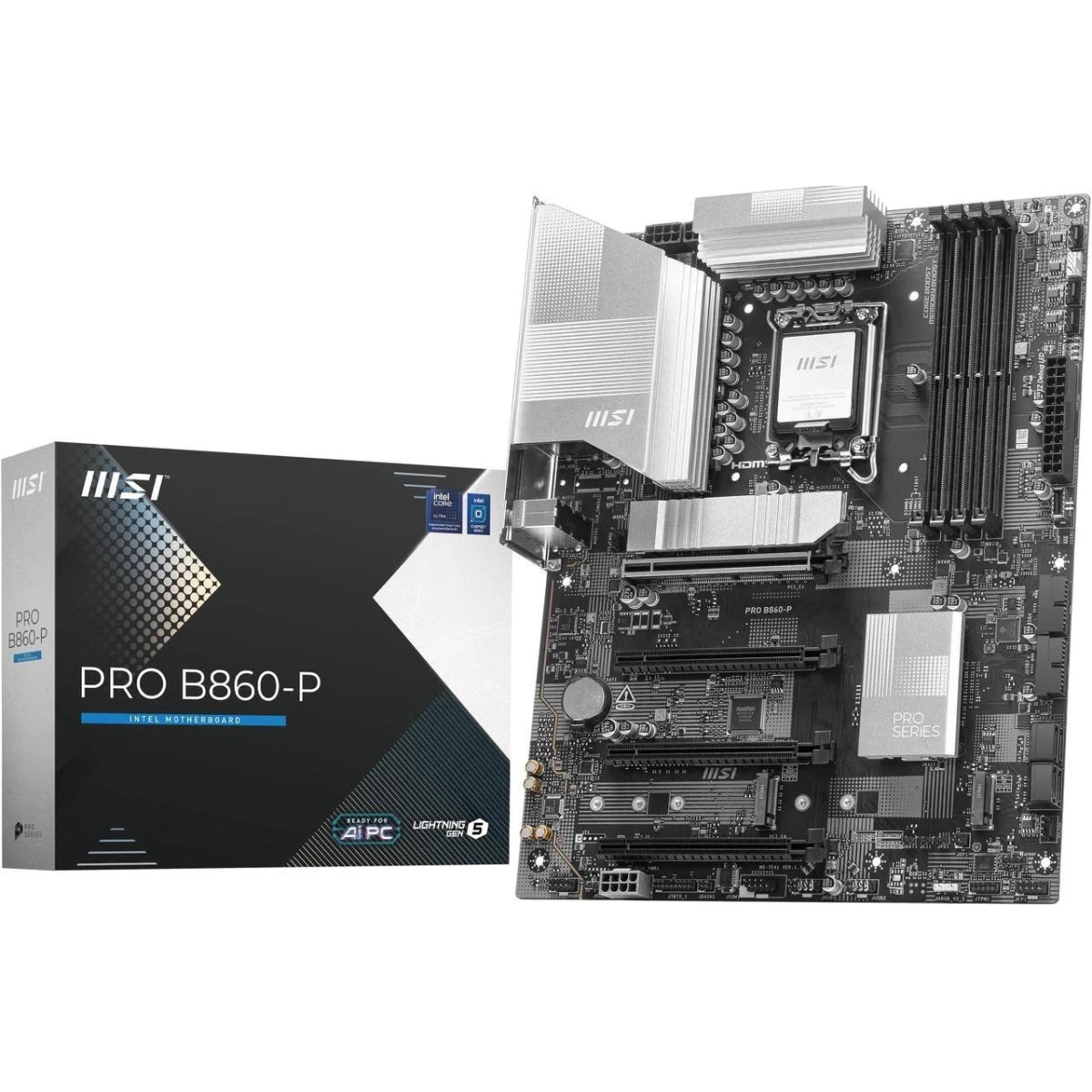 MSI SATA motherboard for desktop computer builds