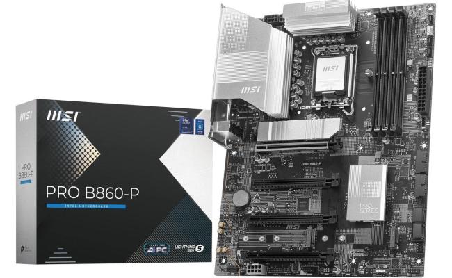 MSI SATA motherboard for desktop computer builds
