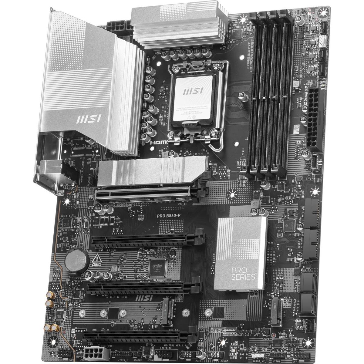 MSI SATA motherboard for desktop computer builds