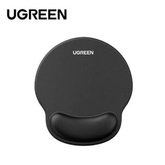 UGREEN 25245 ERGONOMIC MOUSE PAD WITH WRIST REST MEMORY FOAM AND NON-SLIP - BLACK